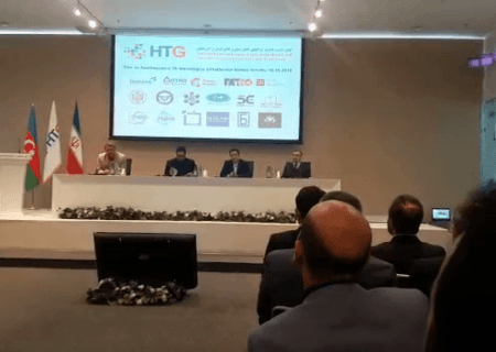 سخنرانی رئیس پارک علم و فناوری آذربایجان شرقی در همایش  شرکت‌های دانش بنیان و فناور ایران و آذربایجان 